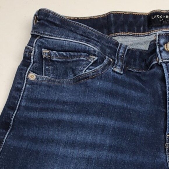 LUCKY BRAND MID-RISE SWEET STRAIGHT LEG JEANS 4/27x31 🍀 - Picture 9 of 15